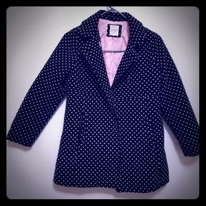 Cat & Jack polka dot jacket in very good condition